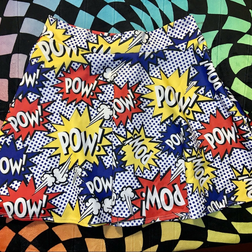 Comic POW Skirt